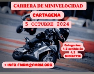 CARRERA MINIVELOCIDAD CARTAGENA