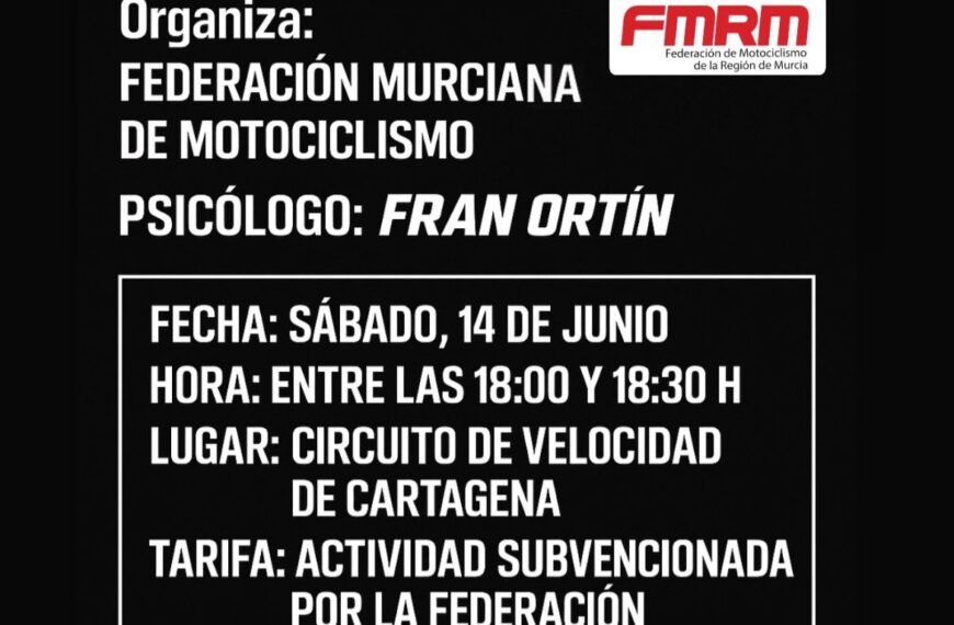1ª CHARLA DE PSICOLOGÍA DEPORTIVA